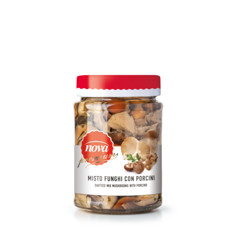 vaso misto funghi con porcini - Porcini