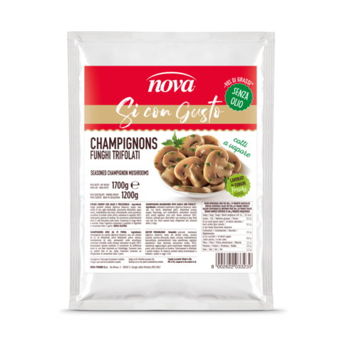 champignon trifolati senza olio SI CON GUSTO - Champignons