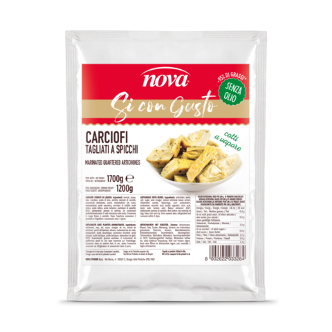carciofi a spicchi senza olio SI CON GUSTO - Carciofi