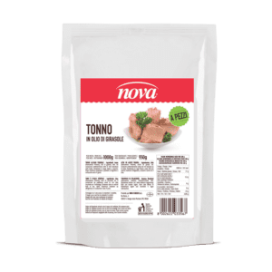 Tonno a pezzi in olio vegetale